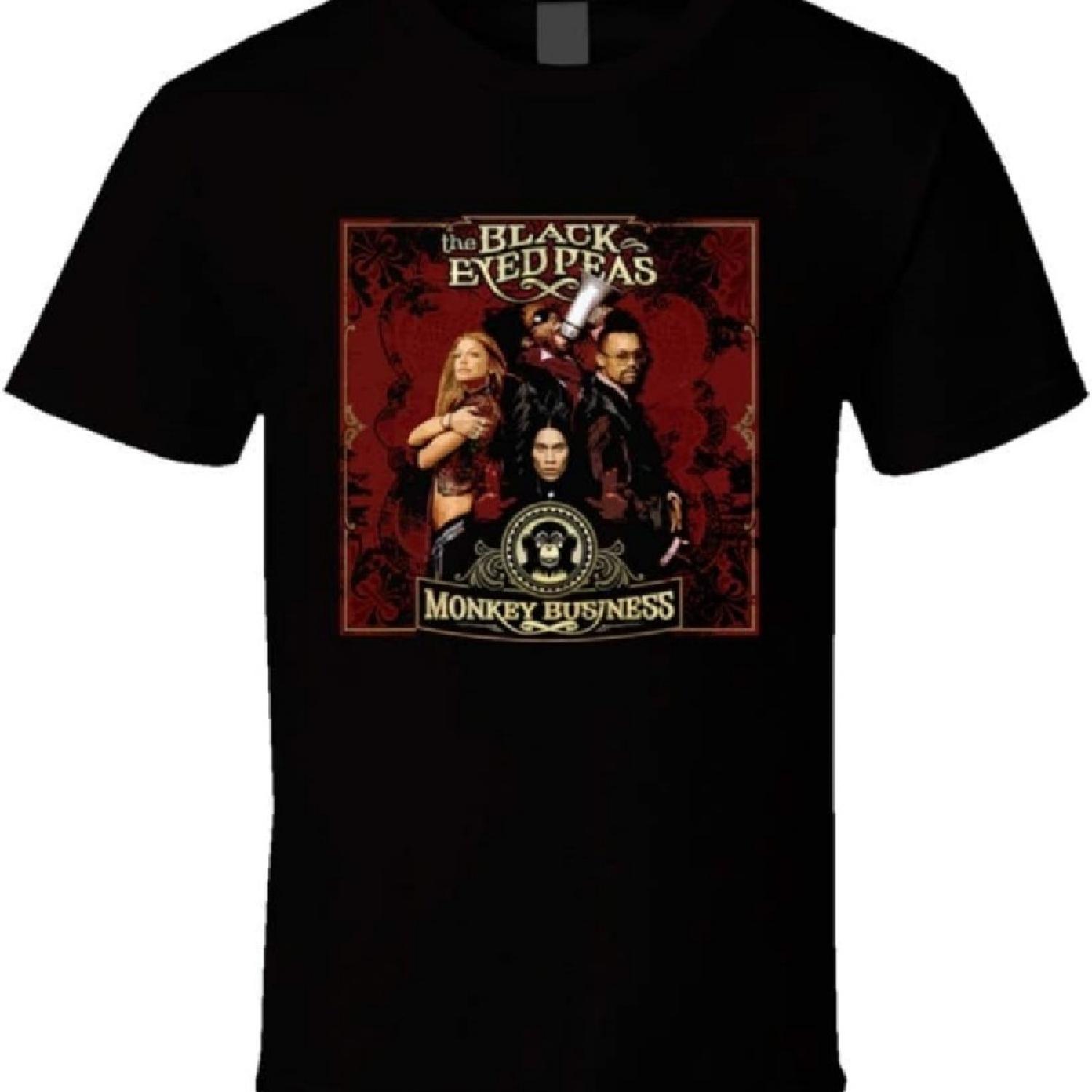 Black Eyed Peas Monkey Business Обложка Музыкальная Футболка S
Black Eyed Peas Monkey Business Обложка Музыкальная Футболка S