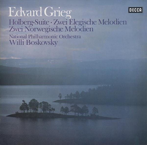 LP Record EDVARD GRIEG NATIONAL PHILHARMONIC HolbergSuite Zwei Elegische Melo 642098 Decca 1976 Germany Classical Used
LP Record EDVARD GRIEG NATIONAL PHILHARMONIC HolbergSuite Zwei Elegische Melo 642098 Decca 1976 Germany Classical Used