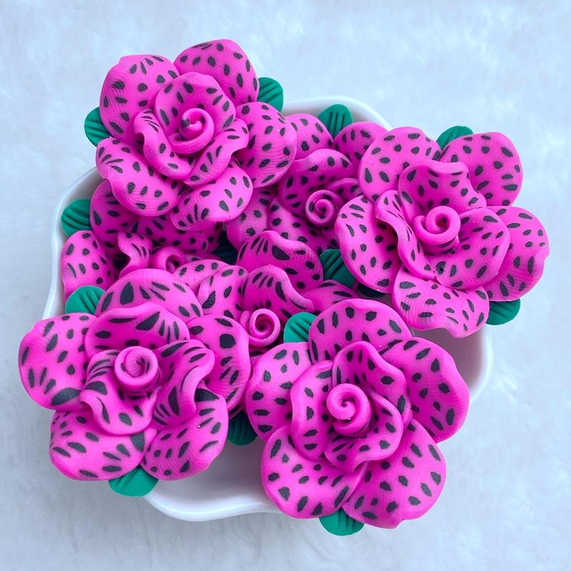 5Pcs New Cute 31mm Soft Clay Roses Flat Back Resin Cabochons Scrapbooking DIY Jewelry Craft Decoration Accessories
5Pcs New Cute 31mm Soft Clay Roses Flat Back Resin Cabochons Scrapbooking DIY Jewelry Craft Decoration Accessories