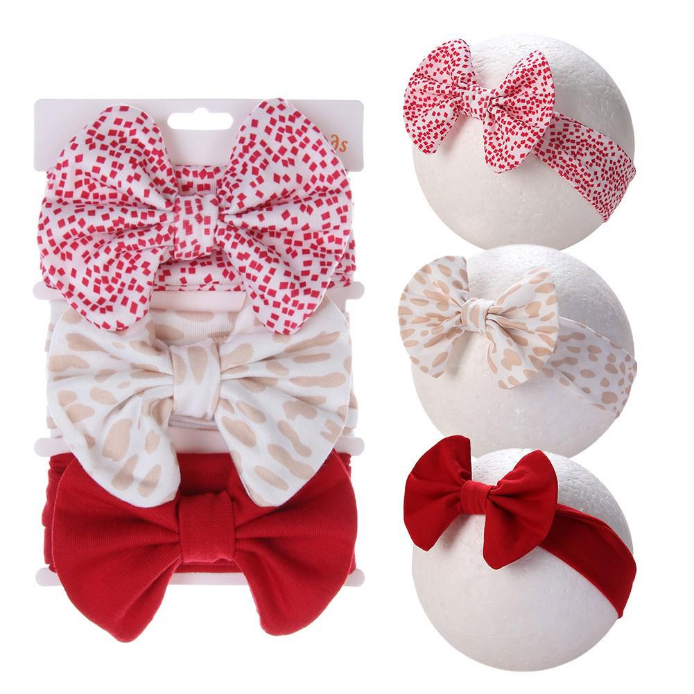 Children s Bowknot Print Headband Cotton Baby 3-Piece Set - Newborn Hair Accessories
Children s Bowknot Print Headband Cotton Baby 3-Piece Set - Newborn Hair Accessories