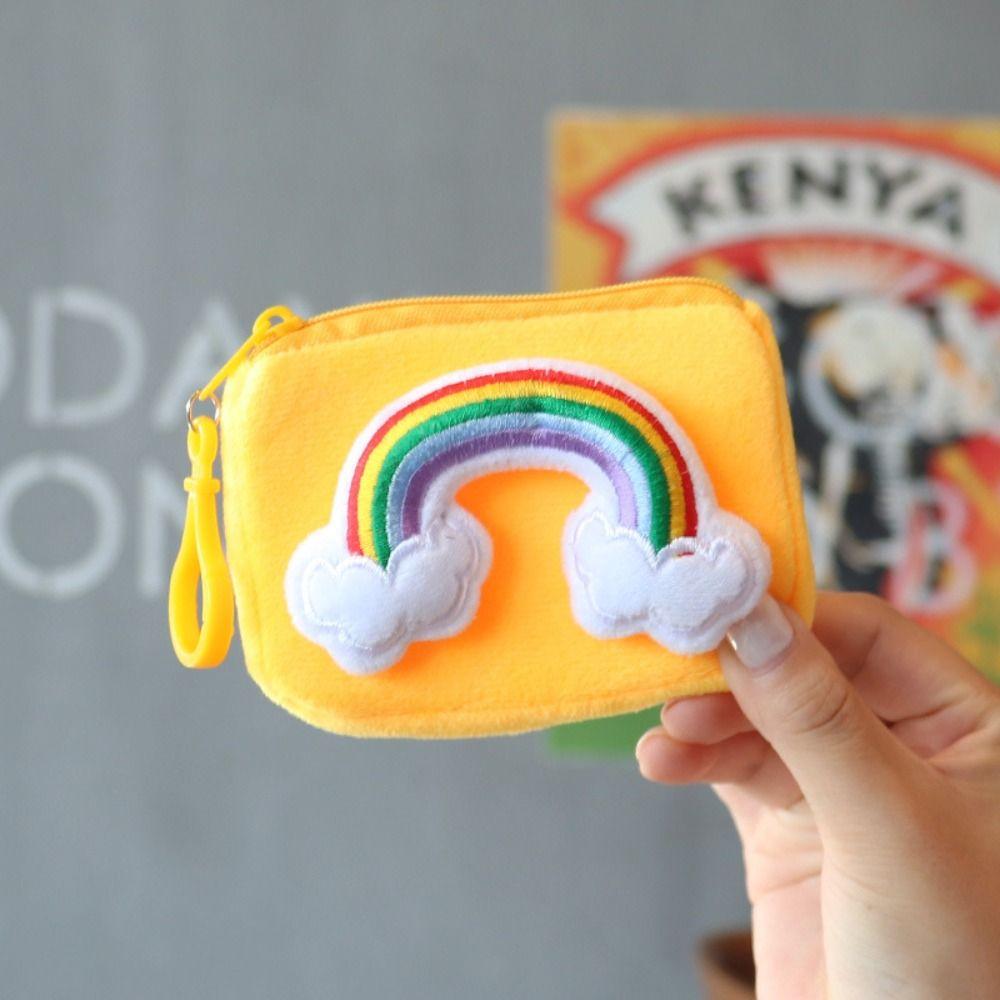 Mini Earphone Bag Rainbow Plush Purse Cartoon Coin Purses Plush Card Bag Plush Zipper Wallets фіолетовий
Mini Earphone Bag Rainbow Plush Purse Cartoon Coin Purses Plush Card Bag Plush Zipper Wallets фіолетовий