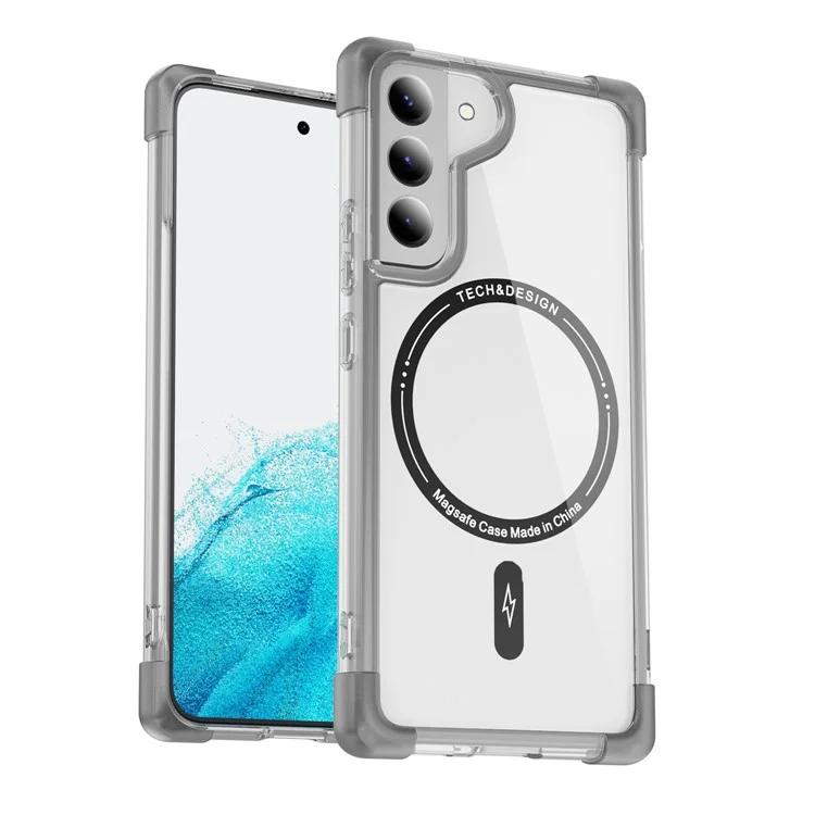 YSM Reinforced Corners Series для Samsung Galaxy S22 5G Прозрачный магнитный чехол, совместимый с MagSafe
YSM Reinforced Corners Series для Samsung Galaxy S22 5G Прозрачный магнитный чехол, совместимый с MagSafe
