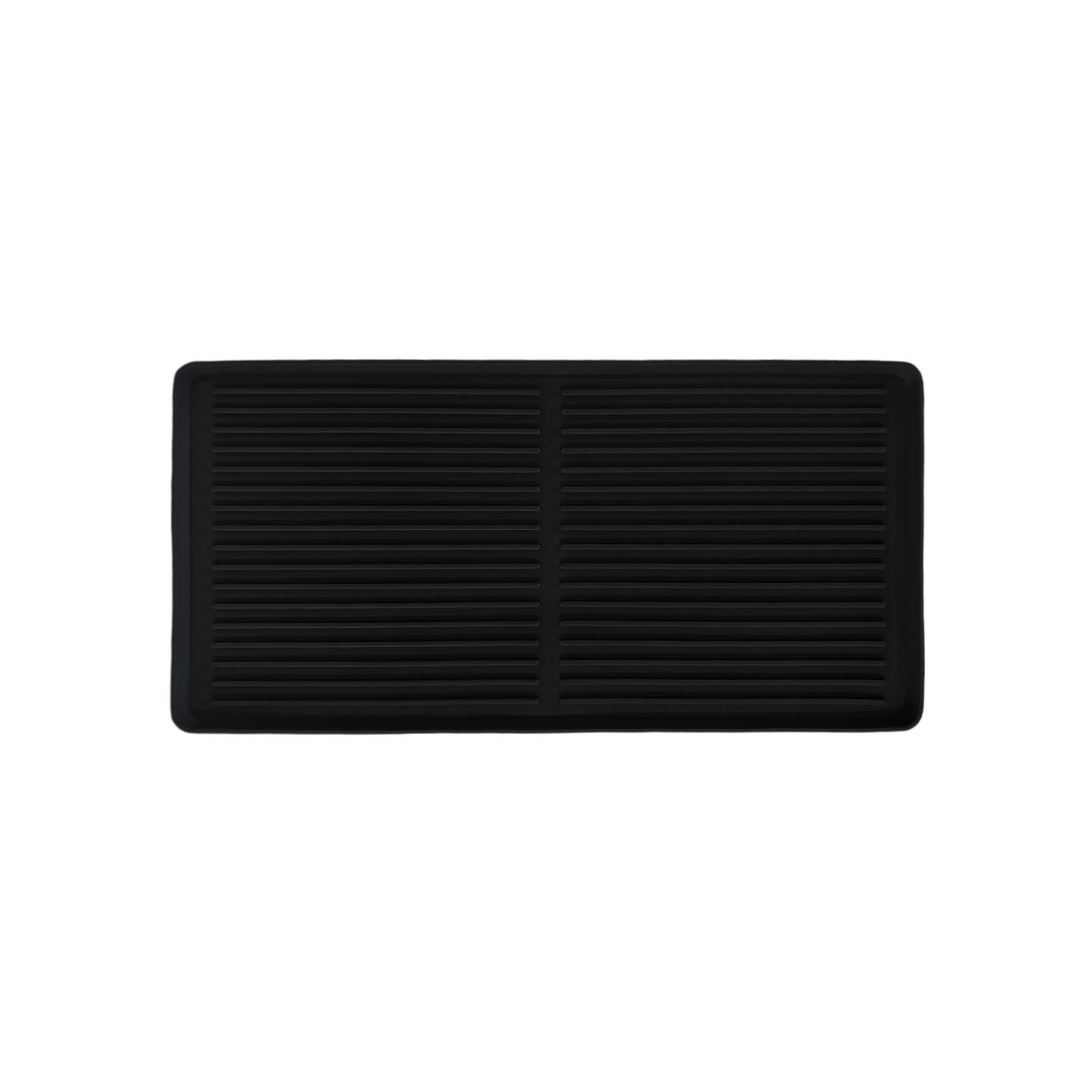 Silicone Non-slip Heat-resistant Coffee Mat & Drain Tray
Silicone Non-slip Heat-resistant Coffee Mat & Drain Tray