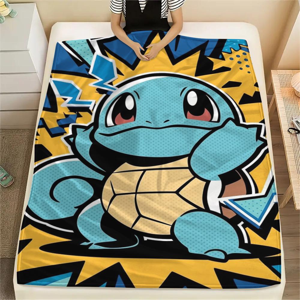Squirtle Soft Print Flannel Blanket Comfortable for Sofa Bed Travel and Home.-TING 75x90cm
Squirtle Soft Print Flannel Blanket Comfortable for Sofa Bed Travel and Home.-TING 75x90cm