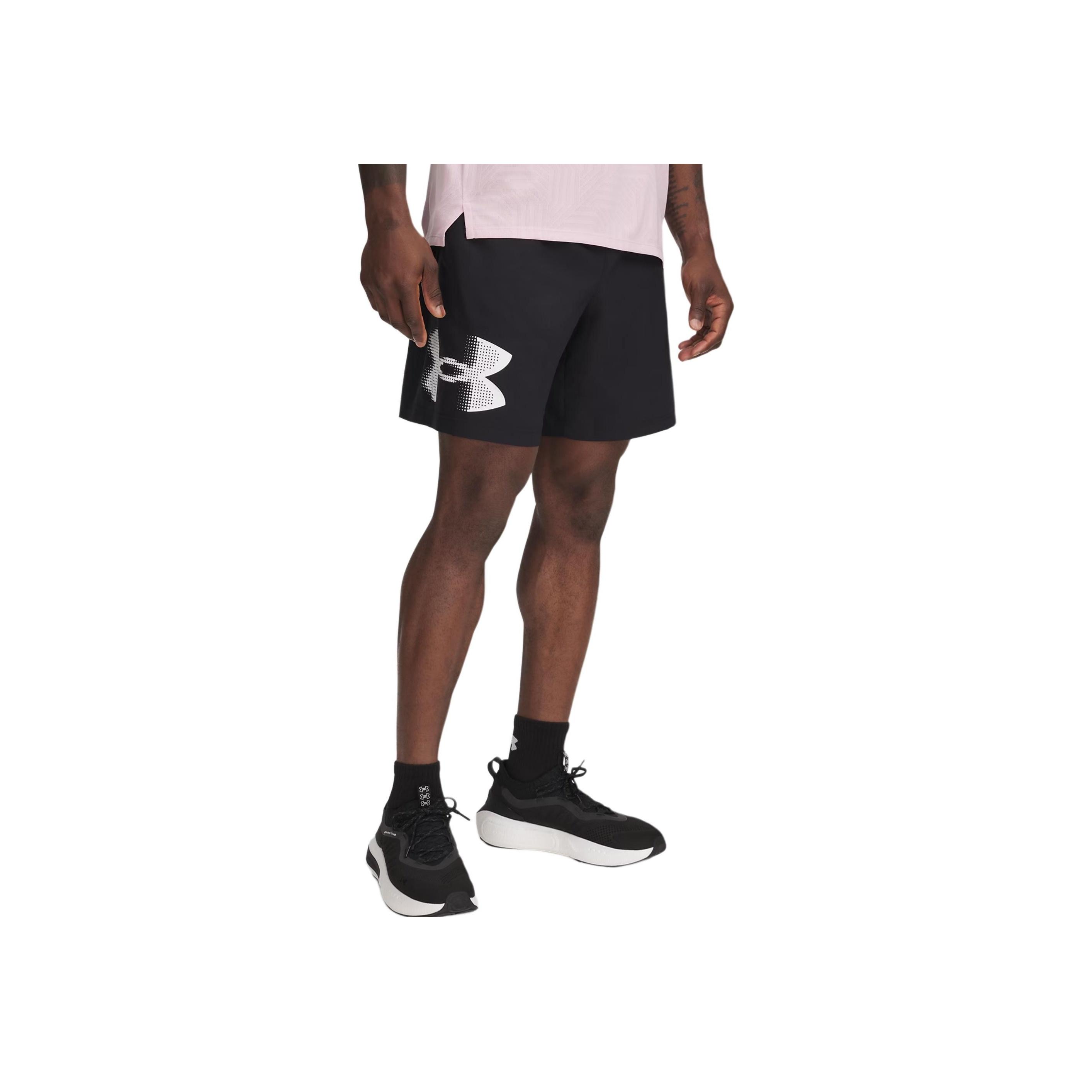 Under Armour Tech Woven Series SS25 Graphic Logo Fashion Moisture-Wicking Loose Fit Sports Shorts Men shorts Black 1390046-001 XL
Under Armour Tech Woven Series SS25 Graphic Logo Fashion Moisture-Wicking Loose Fit Sports Shorts Men shorts Black 1390046-001 XL