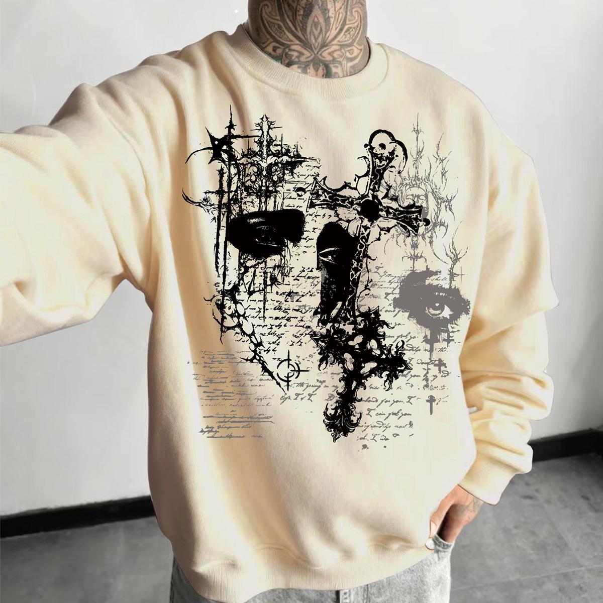 Thorn Cross Dark Fashion Style Men s Oversized Round-Neck Long-Sleeve Sweatshirt, Trendy Fashion Pullover L абрикосовый
Thorn Cross Dark Fashion Style Men s Oversized Round-Neck Long-Sleeve Sweatshirt, Trendy Fashion Pullover L абрикосовый