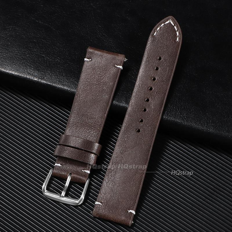 Cowhide Watch Strap Bracelet Vintage Genuine Leather 18mm 20mm 22mm 24mm Watchband Women Men Sport Quick Release Wristband 24mm темно-коричневого кольору
Cowhide Watch Strap Bracelet Vintage Genuine Leather 18mm 20mm 22mm 24mm Watchband Women Men Sport Quick Release Wristband 24mm темно-коричневого кольору