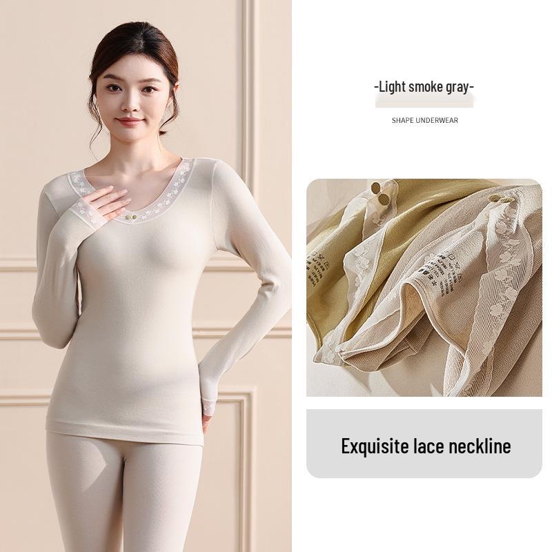 Женский термокомплект для коррекции фигуры: Базовый слой с круглым вырезом из шелка тутового дерева и мериносовой шерсти для осени и зимы. One Size (40-70kg)
Женский термокомплект для коррекции фигуры: Базовый слой с круглым вырезом из шелка тутового дерева и мериносовой шерсти для осени и зимы. One Size (40-70kg)