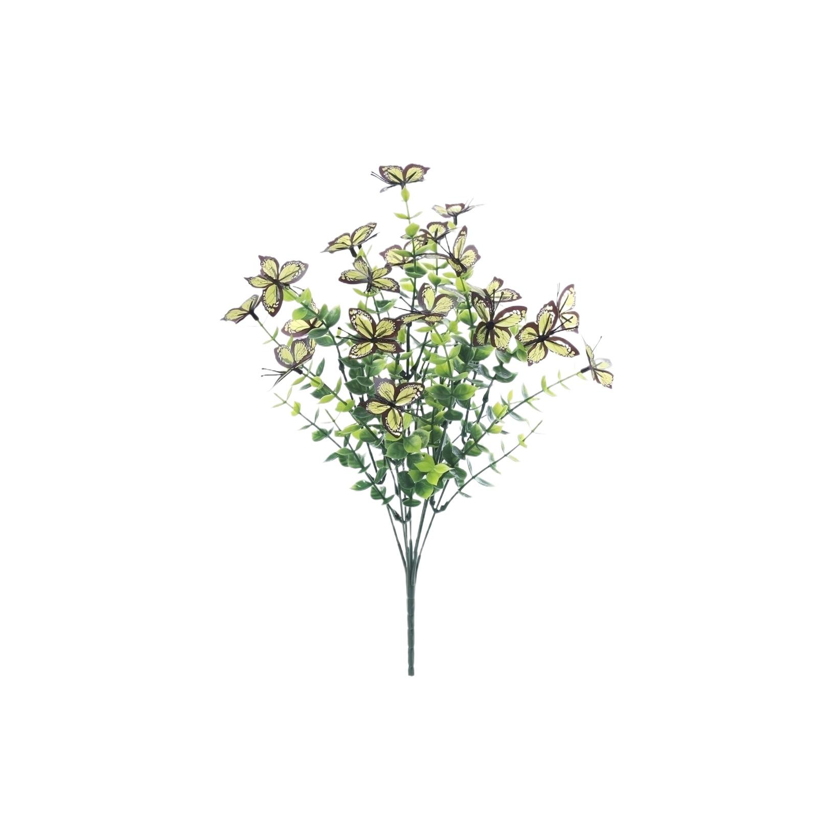 Artificial Butterfly Bouquet Decorative Arrangement for Home Tabletop Greenery Floral Display Realistic Butterfly and Leaf Design Indoor Outdoor Use One Size
Artificial Butterfly Bouquet Decorative Arrangement for Home Tabletop Greenery Floral Display Realistic Butterfly and Leaf Design Indoor Outdoor Use One Size