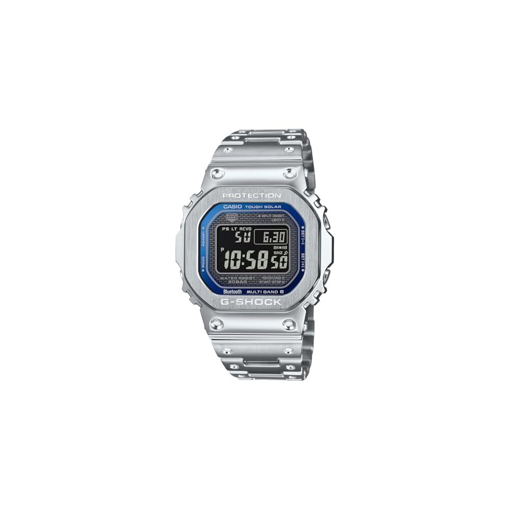 Casio G-Shock GMW-B5000D-2JF Bluetooth Full Metal Solar Watch Men s Silver
Casio G-Shock GMW-B5000D-2JF Bluetooth Full Metal Solar Watch Men s Silver