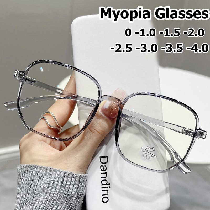 Luxury Square Frame Myopia Glasses NEW Style Women Men Anti-blue Light Near Sight Eyeglasses Unisex Goggles Diopters 0 To -4.0
Luxury Square Frame Myopia Glasses NEW Style Women Men Anti-blue Light Near Sight Eyeglasses Unisex Goggles Diopters 0 To -4.0
