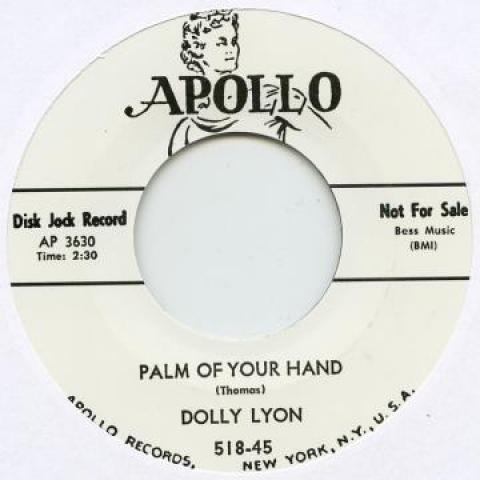 7inch Record DOLLY LION Palm Of Your Hand Call Me Darling APOLLO518 Apollo UK 2017 UK Blues
7inch Record DOLLY LION Palm Of Your Hand Call Me Darling APOLLO518 Apollo UK 2017 UK Blues