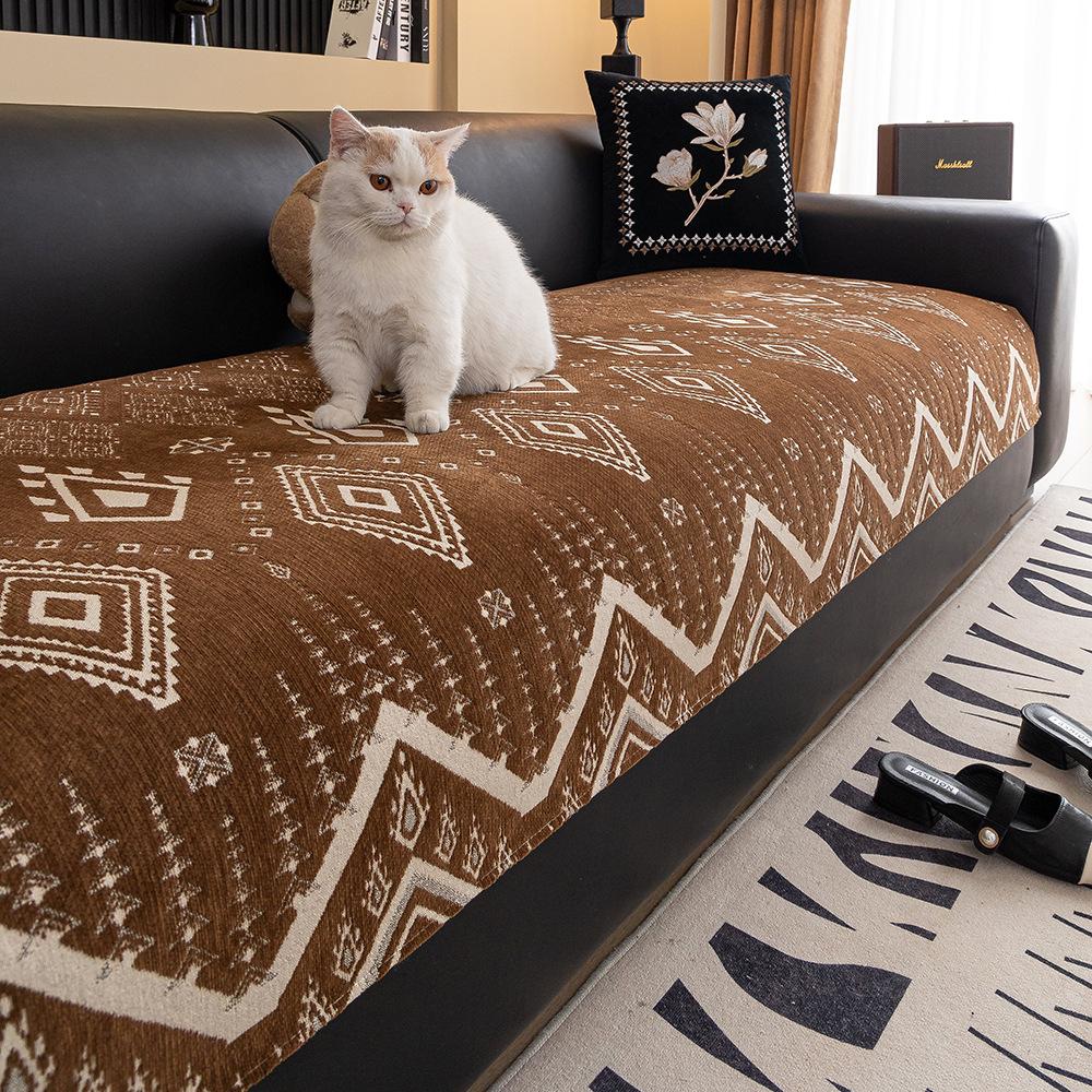Four Seasons Universal Light Luxury Premium Chenier Non-Slip New Foreign Trade Sofa Cushion Cover Backrest Armrest Towel 90*70cm
Four Seasons Universal Light Luxury Premium Chenier Non-Slip New Foreign Trade Sofa Cushion Cover Backrest Armrest Towel 90*70cm