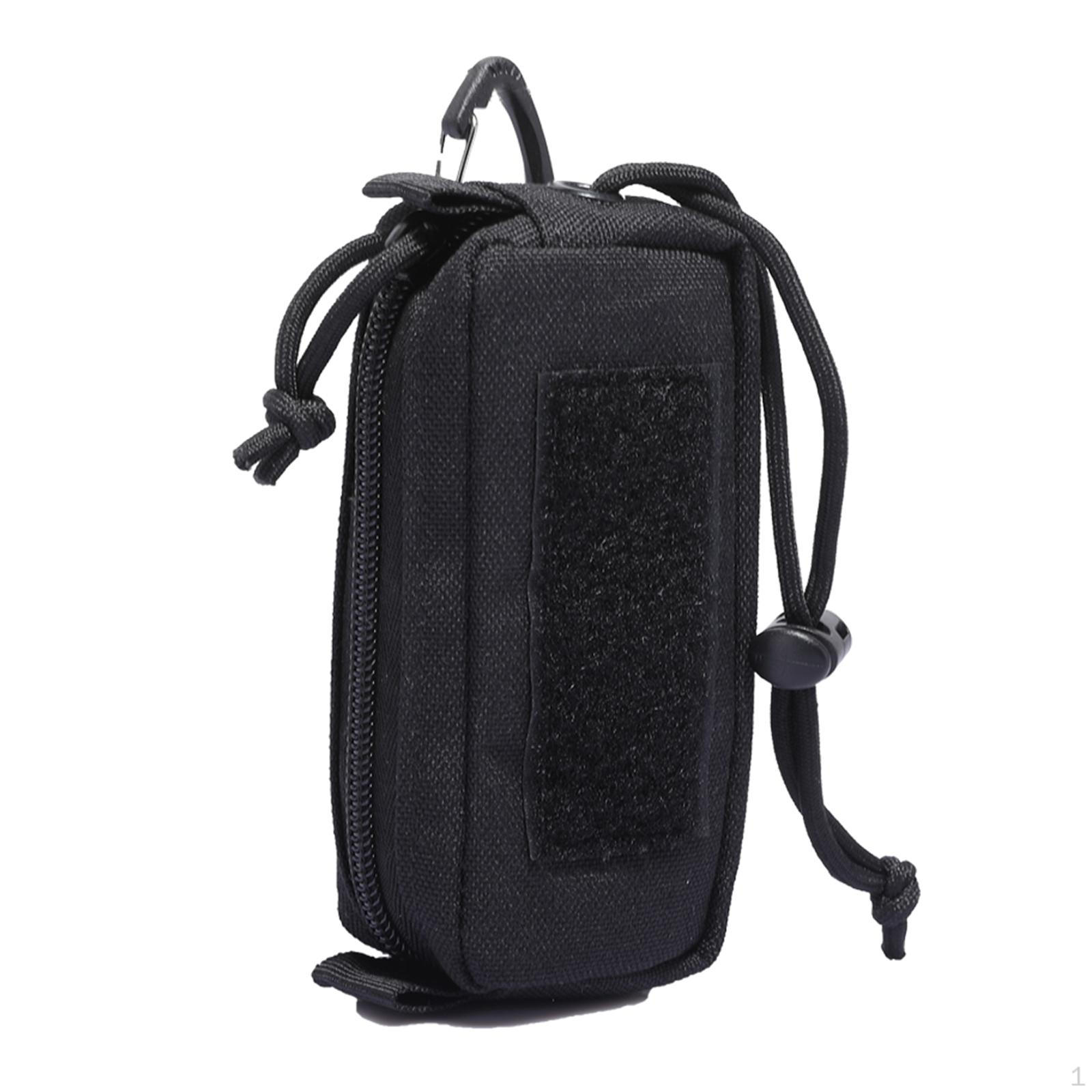 Compact Waist Zipper Closure Multi Functional 1000D Nylon Accessories Gear Utility Gadget Pouch Key 13x6x4cm чорний
Compact Waist Zipper Closure Multi Functional 1000D Nylon Accessories Gear Utility Gadget Pouch Key 13x6x4cm чорний