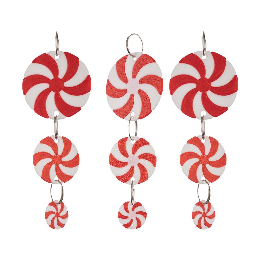 Holiday Festive Round Candy Hanging Ornaments Set For Christmas Decor Tree
Holiday Festive Round Candy Hanging Ornaments Set For Christmas Decor Tree