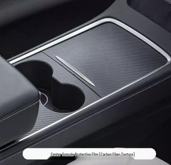 Silicone Protector for Tesla Model 3/Y Console - Carbon Fiber Texture
Silicone Protector for Tesla Model 3/Y Console - Carbon Fiber Texture