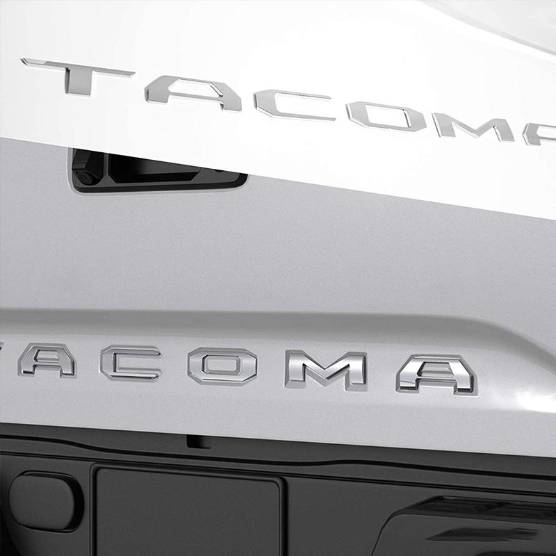 3D Raised Tailgate Insert Letters Emblem for Toyota Tacoma -2019 Emblem Inserts (Matte Black) срібний
3D Raised Tailgate Insert Letters Emblem for Toyota Tacoma -2019 Emblem Inserts (Matte Black) срібний