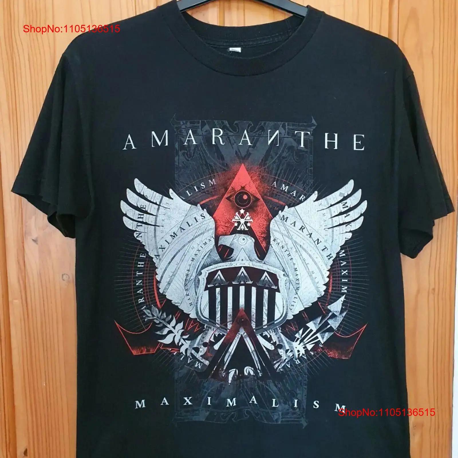 Amaranthe Maximalism Tour T Shirt Classic Black S 5XL 1G0134 vintage Washed Unisex Stretched Comfortable Stylish streetwear 5XL різнокольоровий
Amaranthe Maximalism Tour T Shirt Classic Black S 5XL 1G0134 vintage Washed Unisex Stretched Comfortable Stylish streetwear 5XL різнокольоровий