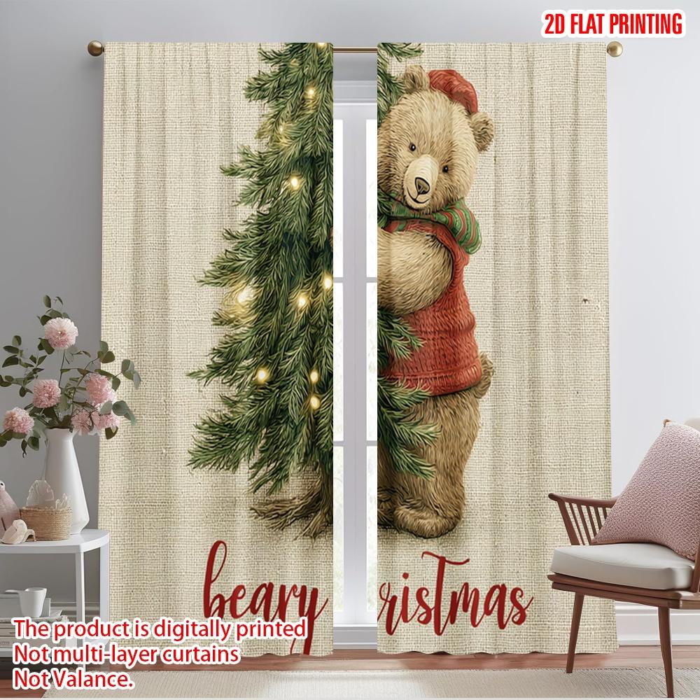 2pcs,2D plane printing Curtains Roller Blinds Bear Tree Versatile Fabric (without rod) Art Deco Festive Use for Living Room, 52.50×116.00 CM 2pcs
2pcs,2D plane printing Curtains Roller Blinds Bear Tree Versatile Fabric (without rod) Art Deco Festive Use for Living Room, 52.50×116.00 CM 2pcs