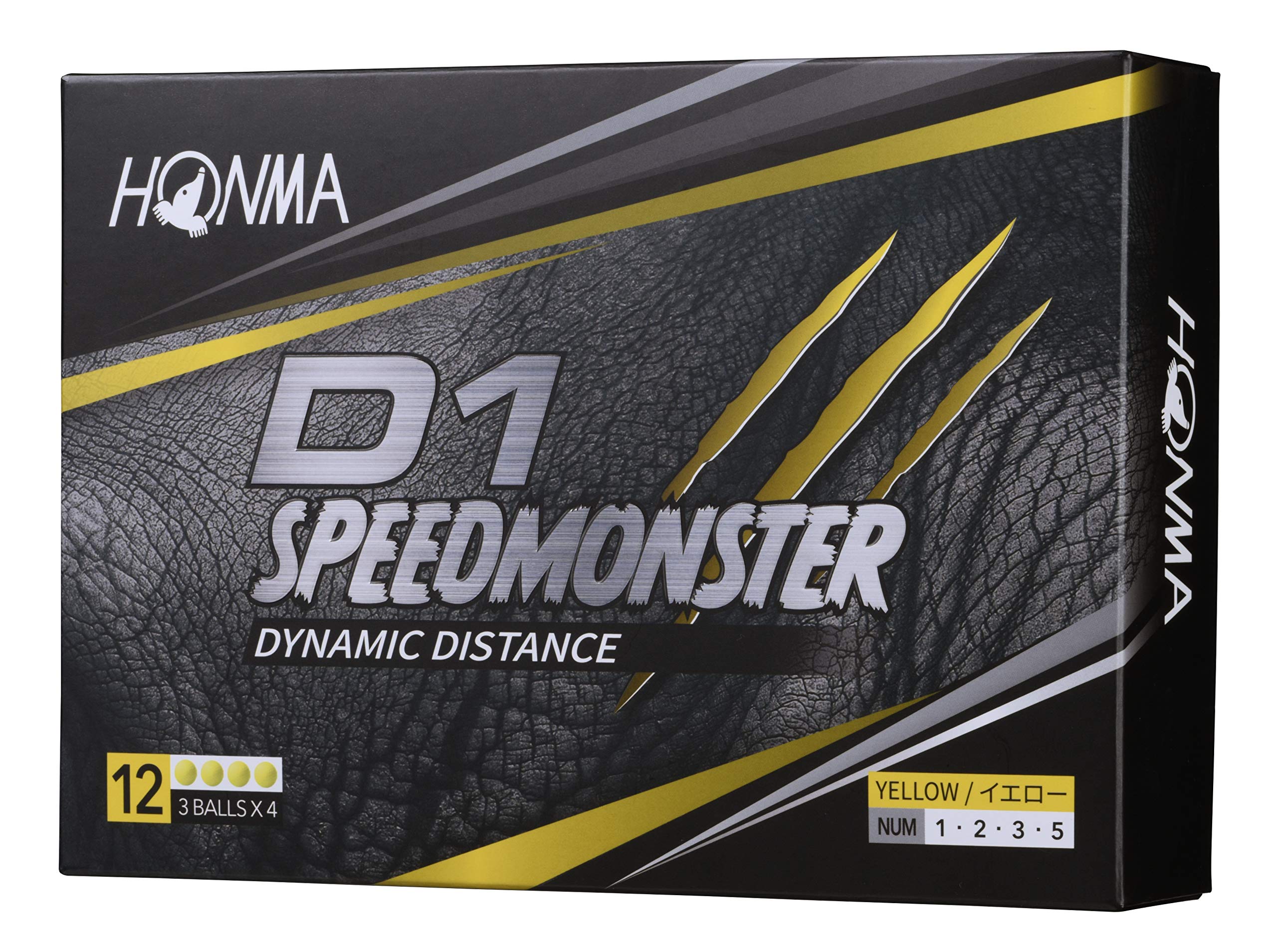 Мяч для гольфа Honma D1 SPEED MONSTER Speed Monster 1 дюжина 12 мячей BT2003 Honma HONMA_Yellow_SPEEDMONSTER
Мяч для гольфа Honma D1 SPEED MONSTER Speed Monster 1 дюжина 12 мячей BT2003 Honma HONMA_Yellow_SPEEDMONSTER