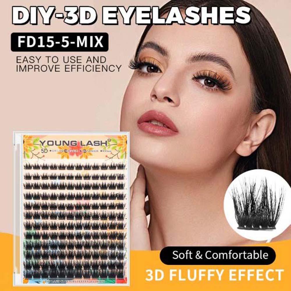 10-18mm Individual Cluster Eyelashes Segmented Eyelashes Extensions Eyelash Extension FD15
10-18mm Individual Cluster Eyelashes Segmented Eyelashes Extensions Eyelash Extension FD15