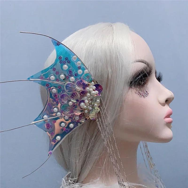 Mackerel Ear Mermaid Earrings Hair Clip Accessories Elf Cosplay Props Ear Fairy Hair Ornaments Princess Party Mermaid Accessory
Mackerel Ear Mermaid Earrings Hair Clip Accessories Elf Cosplay Props Ear Fairy Hair Ornaments Princess Party Mermaid Accessory