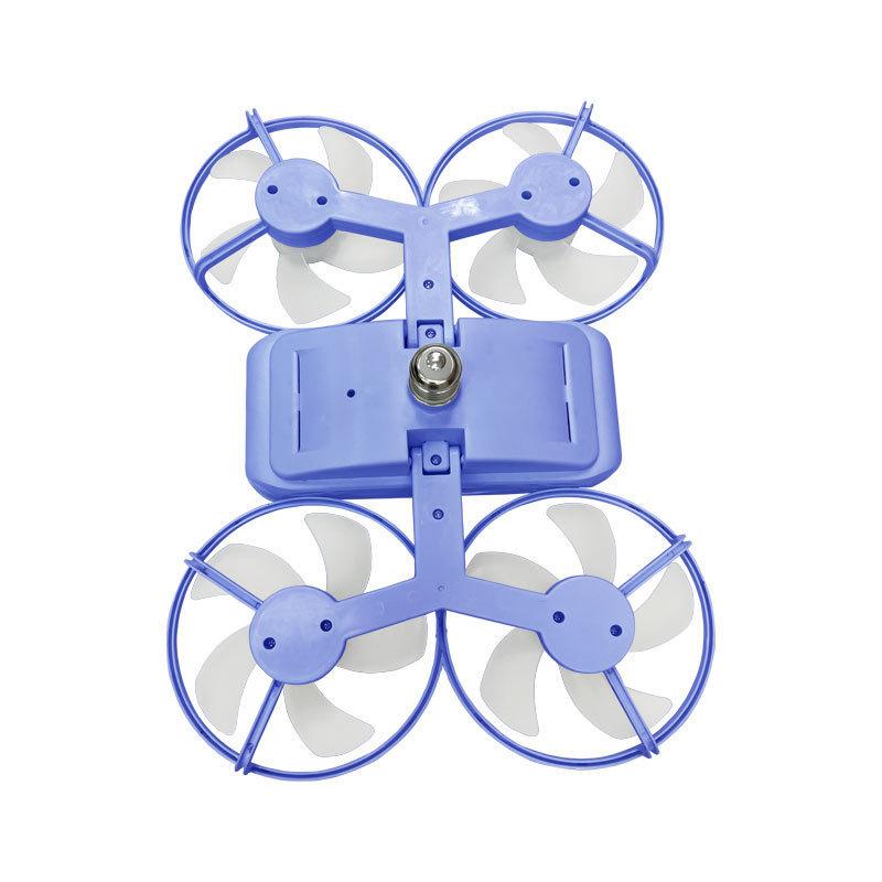 E27 Drone Ceiling Fan Light Remote Control 4 Fan Design Silent 3 Speed Dimming Fan Lighting for Home Restaurant Living Room синій
E27 Drone Ceiling Fan Light Remote Control 4 Fan Design Silent 3 Speed Dimming Fan Lighting for Home Restaurant Living Room синій