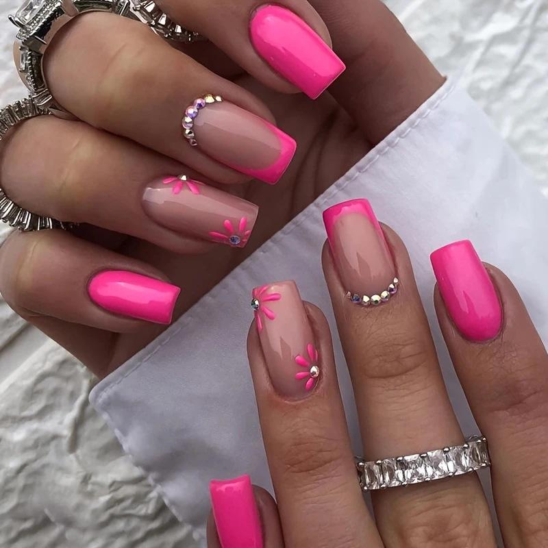 Hot-selling removable nail drill collection European and American style French long square wearing nail piece Comes with jelly glue + rubbing strips
Hot-selling removable nail drill collection European and American style French long square wearing nail piece Comes with jelly glue + rubbing strips