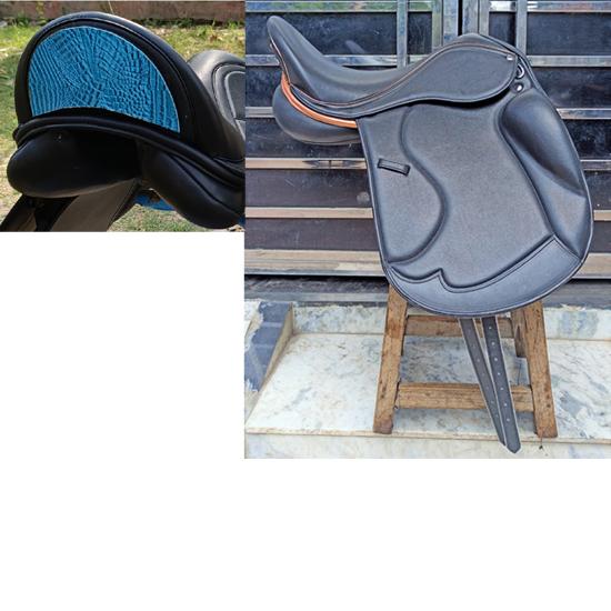 Leather Dressage Double Flap Saddle with Changeable Gullets – Elegant Cantle Design 18 Inch чорний
Leather Dressage Double Flap Saddle with Changeable Gullets – Elegant Cantle Design 18 Inch чорний