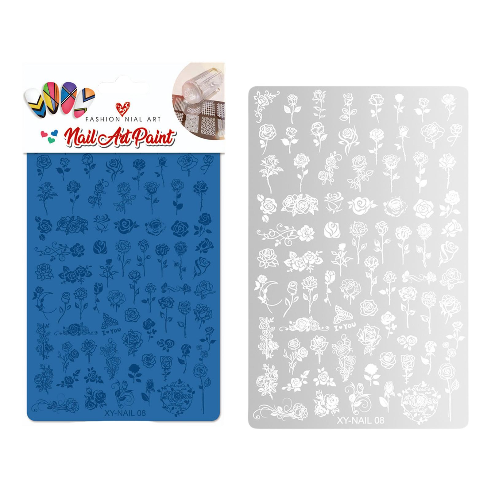 Штампы для ногтей в виде бабочек Пластины для штамповки ногтей в форме змеи Шаблоны для штамповки ногтей в виде цветов Трафареты для дизайна ногтей для женщин 8
Штампы для ногтей в виде бабочек Пластины для штамповки ногтей в форме змеи Шаблоны для штамповки ногтей в виде цветов Трафареты для дизайна ногтей для женщин 8