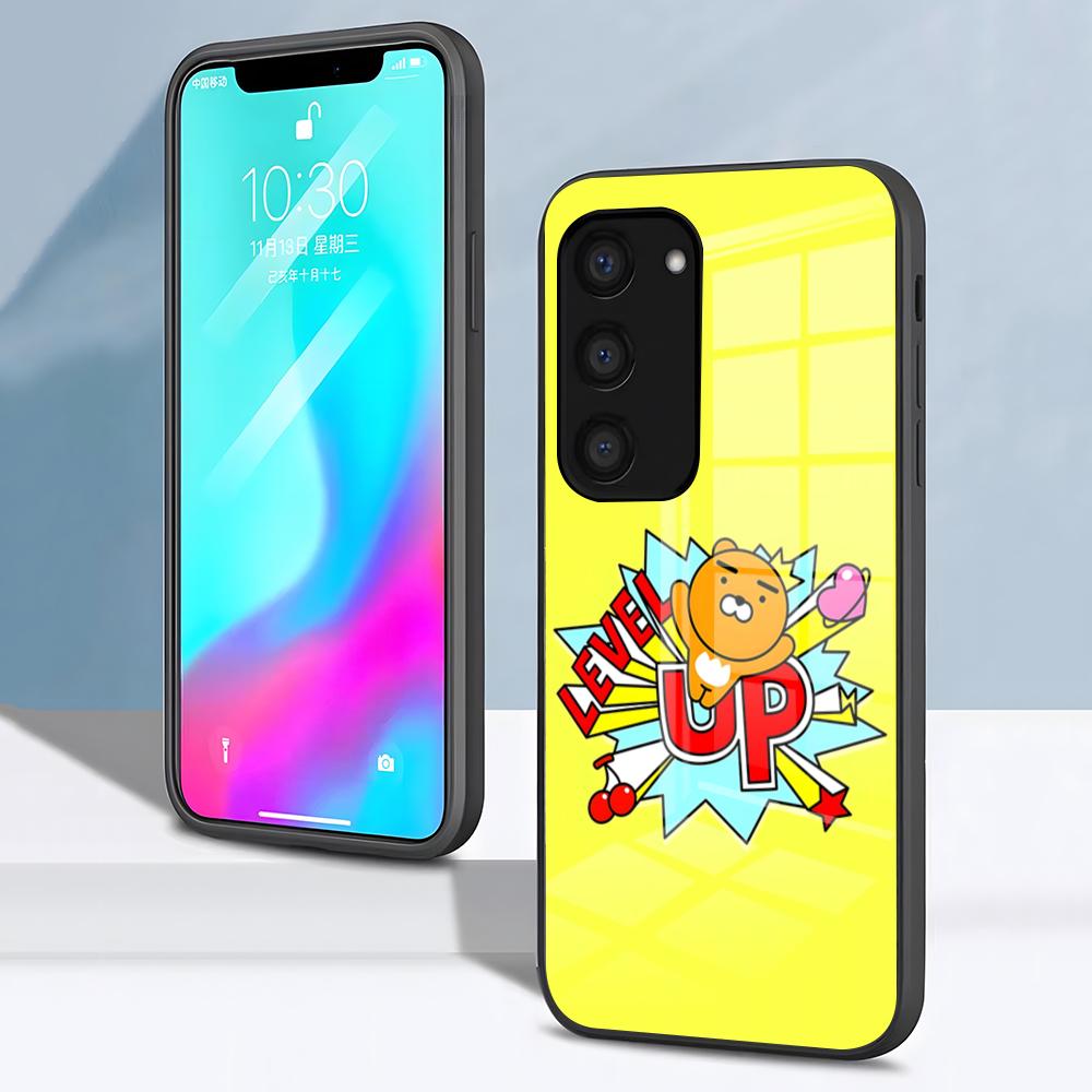 Cute Kakaos Cartoon Friends Phone Case For Samsung S26 S25 S24 FE S23 S22 S21 Plus S20 Ultra Note20Ultra Black Glass Cover Galaxy S24 Ultra
Cute Kakaos Cartoon Friends Phone Case For Samsung S26 S25 S24 FE S23 S22 S21 Plus S20 Ultra Note20Ultra Black Glass Cover Galaxy S24 Ultra