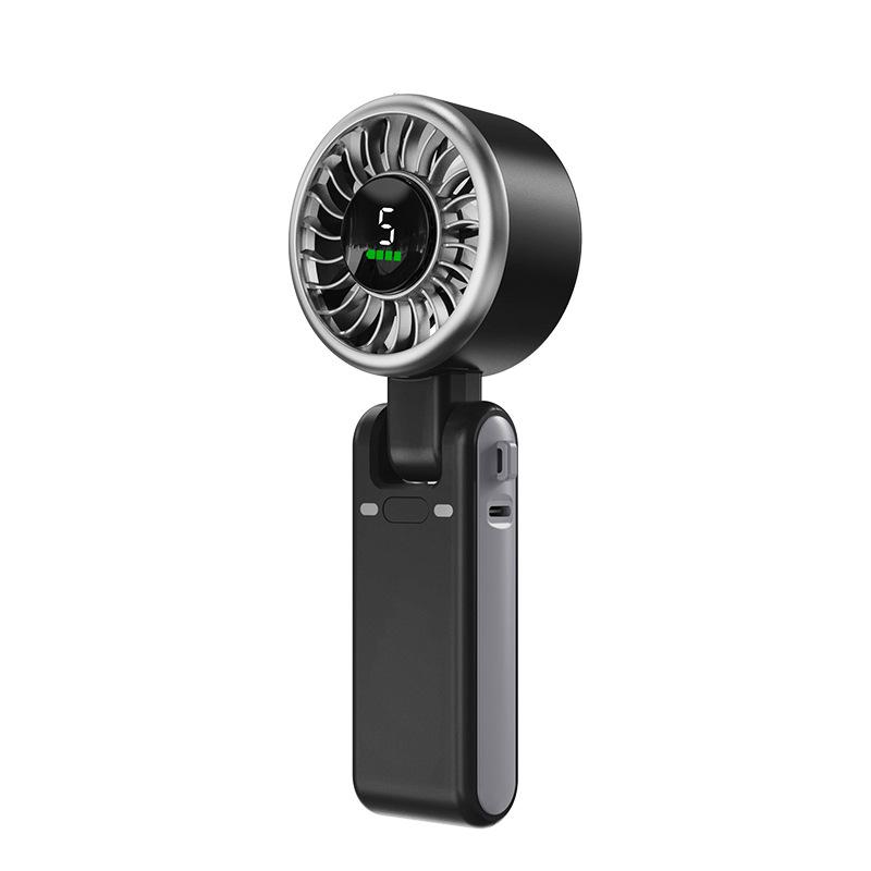Portable Folding Mini Fan with 3600mAh Battery, 5 Speed Settings, and Long Battery Life, Handheld and Neck Hanging Options 180x69x40 чорний
Portable Folding Mini Fan with 3600mAh Battery, 5 Speed Settings, and Long Battery Life, Handheld and Neck Hanging Options 180x69x40 чорний
