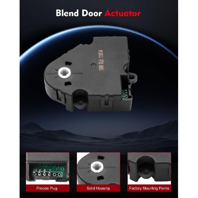 cciyu Heater Blend Door Actuator for Chevrolet for Astro 1996-2005,for Chevrolet for Blazer 1998-2005,for GMC for Yukon XL 2500 2000-2006 Air Door
cciyu Heater Blend Door Actuator for Chevrolet for Astro 1996-2005,for Chevrolet for Blazer 1998-2005,for GMC for Yukon XL 2500 2000-2006 Air Door
