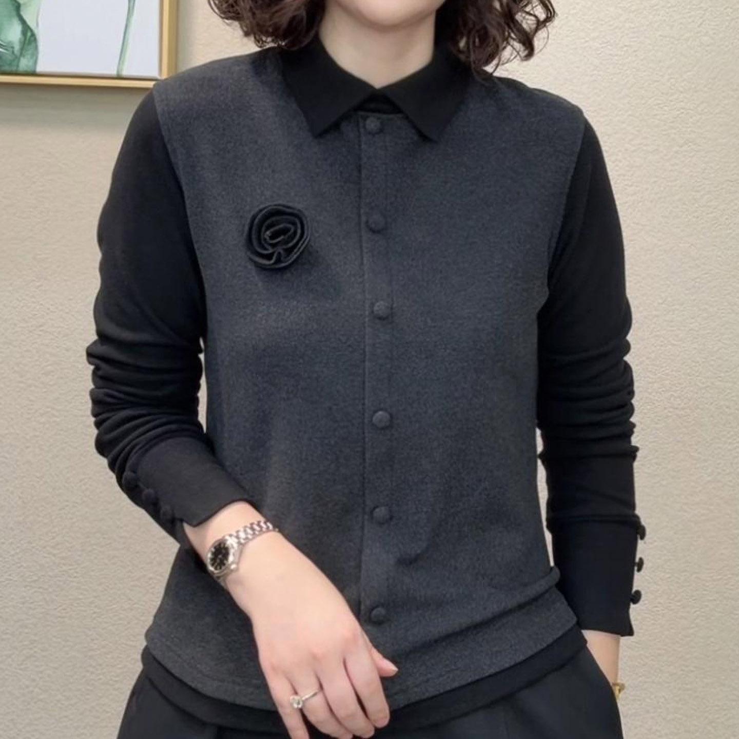Autumn/Winter Double-Sided Fleece Lapel Patchwork Stylish Women s Top 3XL (130-140 jin)
Autumn/Winter Double-Sided Fleece Lapel Patchwork Stylish Women s Top 3XL (130-140 jin)