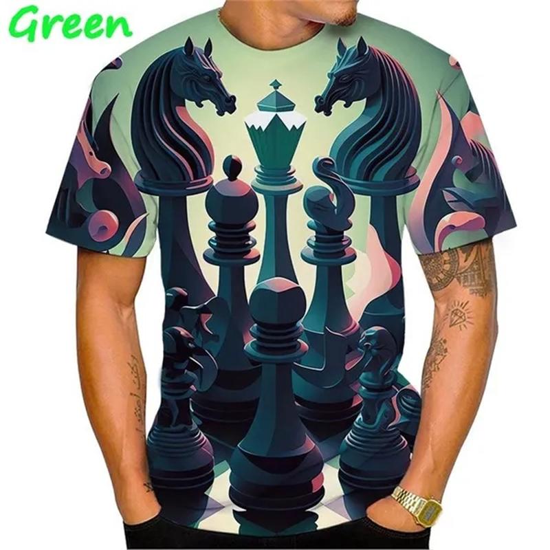 New Chess 3D Printing T-shirt King Round Neck Short Sleeve Queen Fashion Casual Unisex XXS
New Chess 3D Printing T-shirt King Round Neck Short Sleeve Queen Fashion Casual Unisex XXS