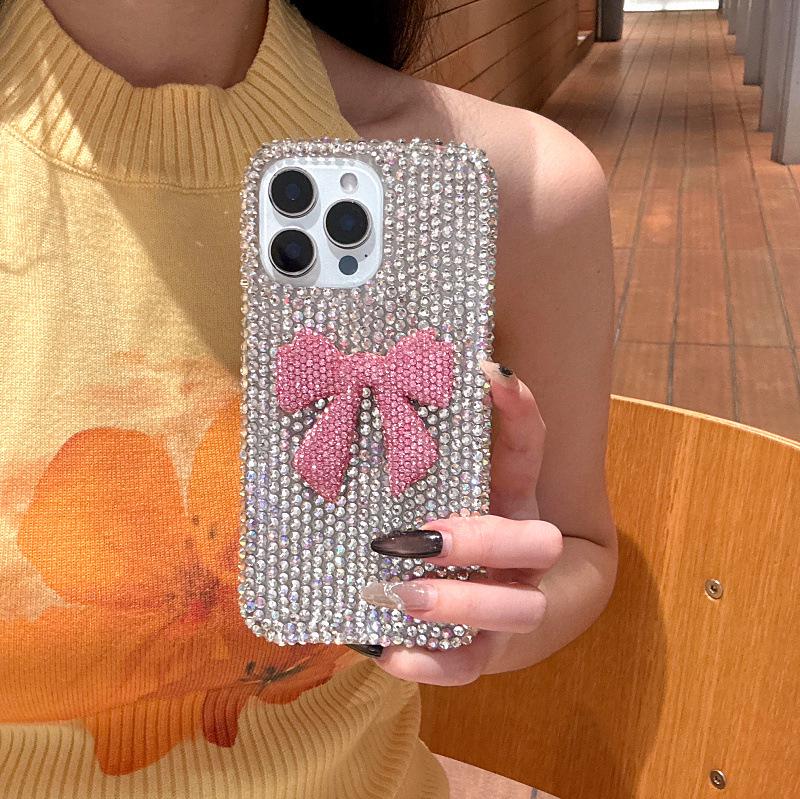 DIY Rhinestone Pearl Bow Phone Case for Apple 17 & 16 Pro Max iPhone 17 Air
DIY Rhinestone Pearl Bow Phone Case for Apple 17 & 16 Pro Max iPhone 17 Air