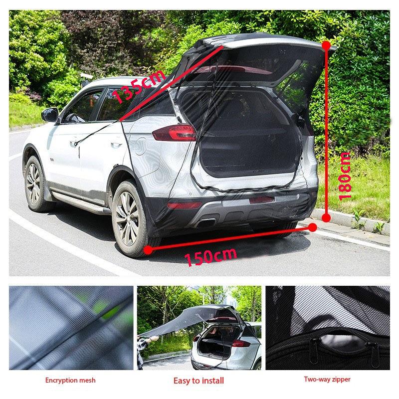 Car Tailgate Mosquito Net & Ventilation Mesh Curtain for RVs
Car Tailgate Mosquito Net & Ventilation Mesh Curtain for RVs