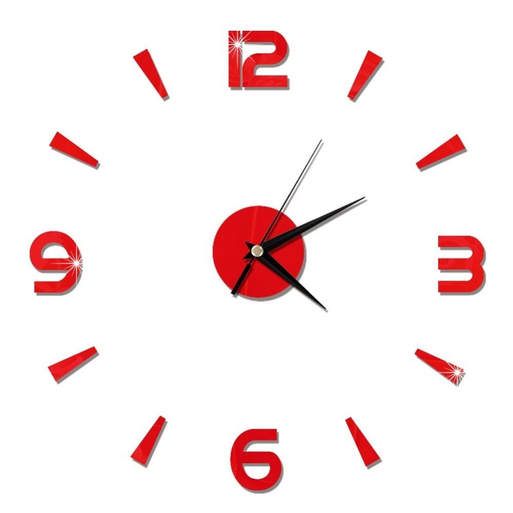 DIY 1mm Acrylic Wall Clock Sticker Mirror Finish Self-Adhesive DIY Wall Clock Frameless Self-Adhesive Wall Clock Modern Home красный
DIY 1mm Acrylic Wall Clock Sticker Mirror Finish Self-Adhesive DIY Wall Clock Frameless Self-Adhesive Wall Clock Modern Home красный