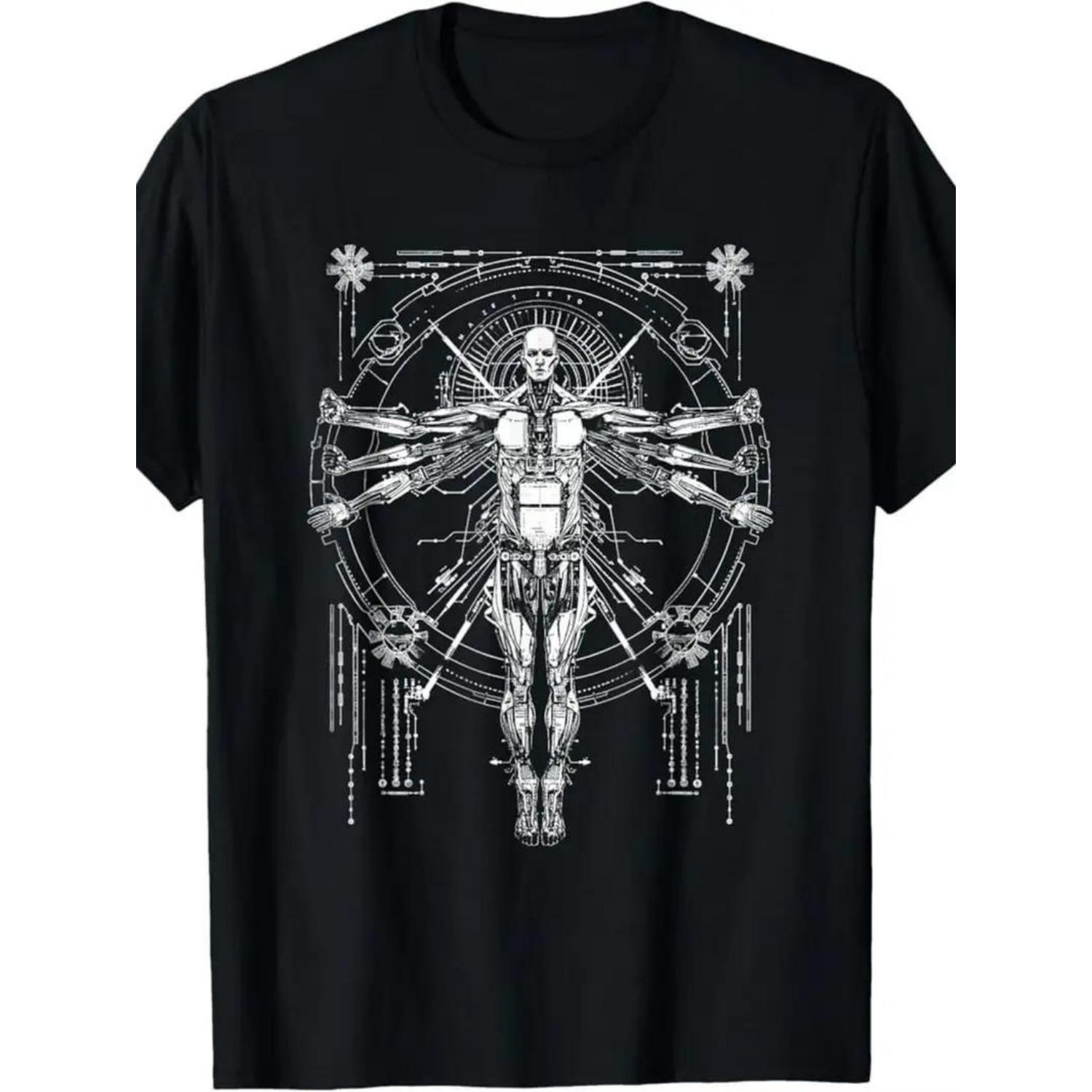 Science Fiction Fan Retro Futuristic Robot Printed Tshirt Fashionable Y2K Urban Highquality Pure Cotton Mens Tshirt S чёрный
Science Fiction Fan Retro Futuristic Robot Printed Tshirt Fashionable Y2K Urban Highquality Pure Cotton Mens Tshirt S чёрный
