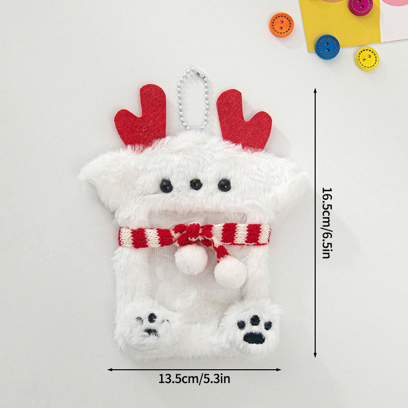 Cute Fox Shapd Photo Sleeves Plush Kpop Idol Photocard Holder Protector Bag Hanging Pendant Students Present Keychain
Cute Fox Shapd Photo Sleeves Plush Kpop Idol Photocard Holder Protector Bag Hanging Pendant Students Present Keychain