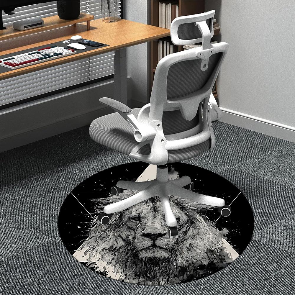 1pc Lioness Office Round Rug, Non-slip, Soft and Durable Office Rug for Interior Decoration, Perfect for Office, Beautiful Decoration yy260323045 80cm by 80cm
1pc Lioness Office Round Rug, Non-slip, Soft and Durable Office Rug for Interior Decoration, Perfect for Office, Beautiful Decoration yy260323045 80cm by 80cm