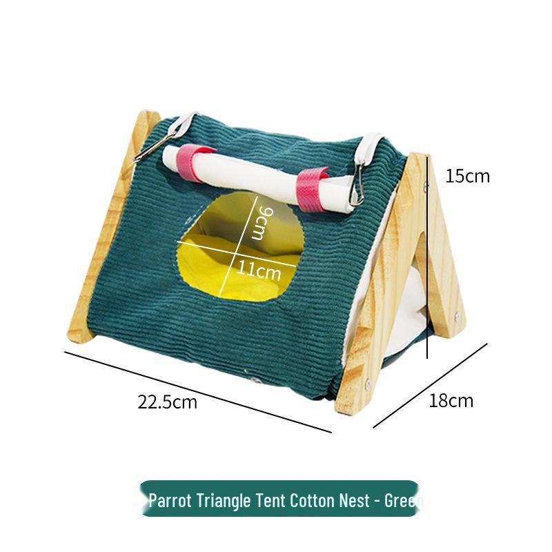 Peony Tiger Skin Warm Bird Tent Nest for Xuanfeng Parrots
Peony Tiger Skin Warm Bird Tent Nest for Xuanfeng Parrots