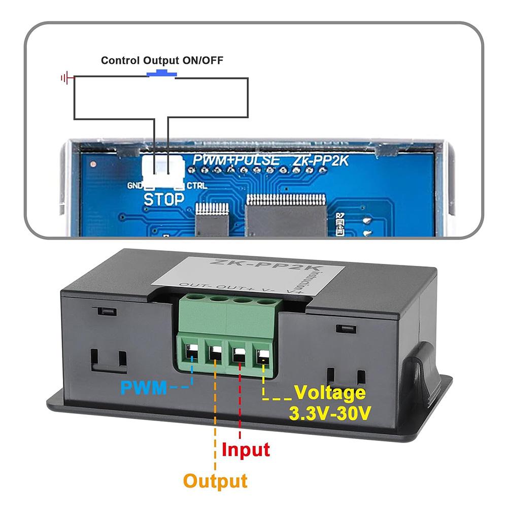 For PWM Motor Speed Controller For ZK-PP2K Pulse Frequency Generator DC3.3~30V12V24V For PWM Motor Speed Controller China Mainland
For PWM Motor Speed Controller For ZK-PP2K Pulse Frequency Generator DC3.3~30V12V24V For PWM Motor Speed Controller China Mainland