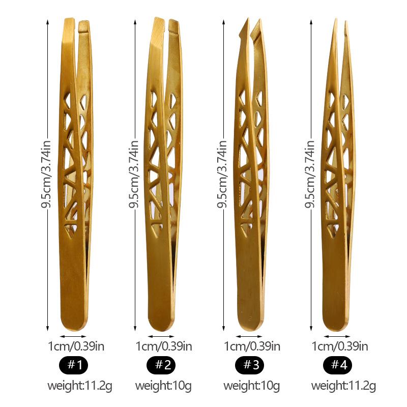 Triangular Black Eyebrow Tweezers | Straight Precision Tweezers for Hair Plucking, Eyebrow Trimming & False Eyelash Application
Triangular Black Eyebrow Tweezers | Straight Precision Tweezers for Hair Plucking, Eyebrow Trimming & False Eyelash Application