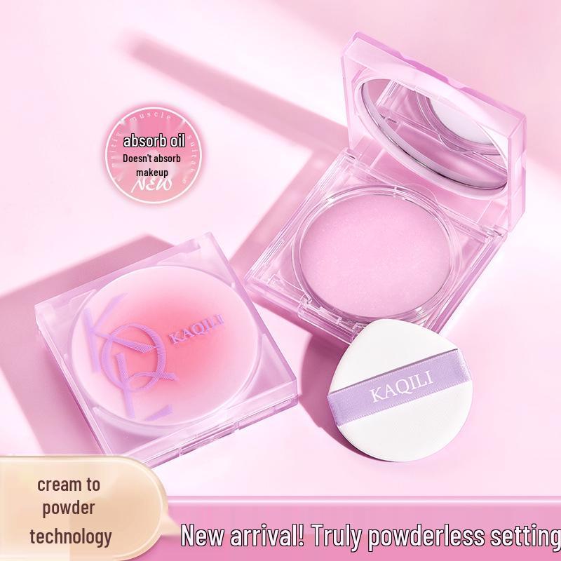 Kaqili Soft Focus Long-lasting Waterproof Setting Powder - Oil Control, No Cakey Finish 6g
Kaqili Soft Focus Long-lasting Waterproof Setting Powder - Oil Control, No Cakey Finish 6g