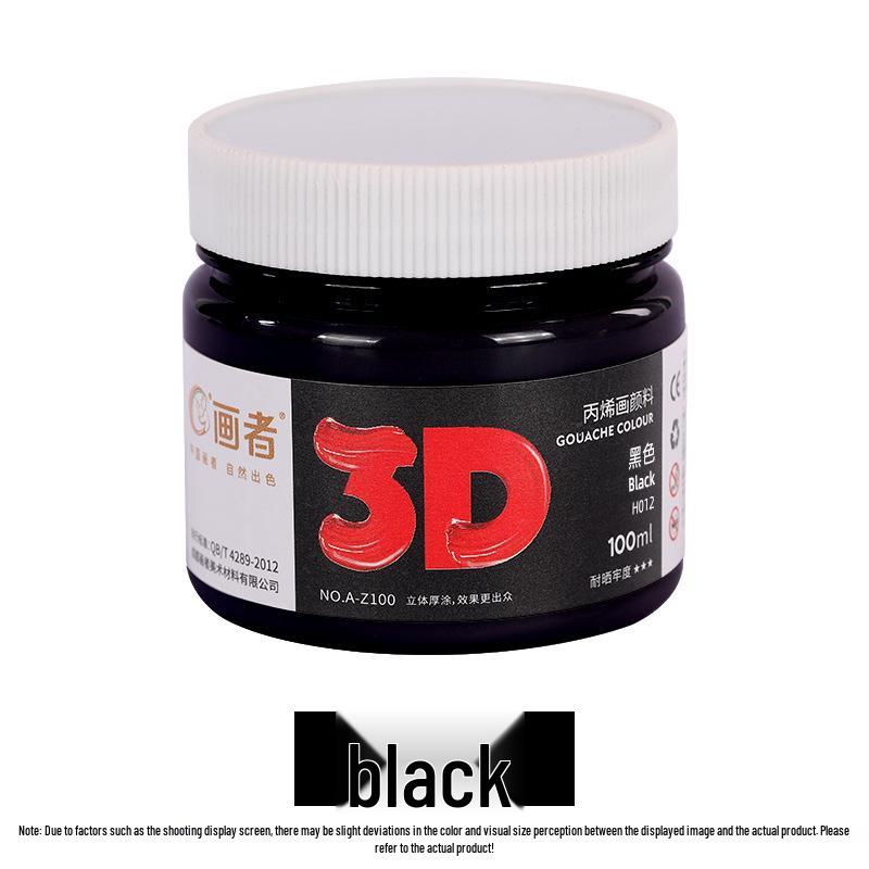 Large Black Acrylic Paint Bucket - Waterproof, for Art Students & Kids DIY Projects 50ml чёрный
Large Black Acrylic Paint Bucket - Waterproof, for Art Students & Kids DIY Projects 50ml чёрный