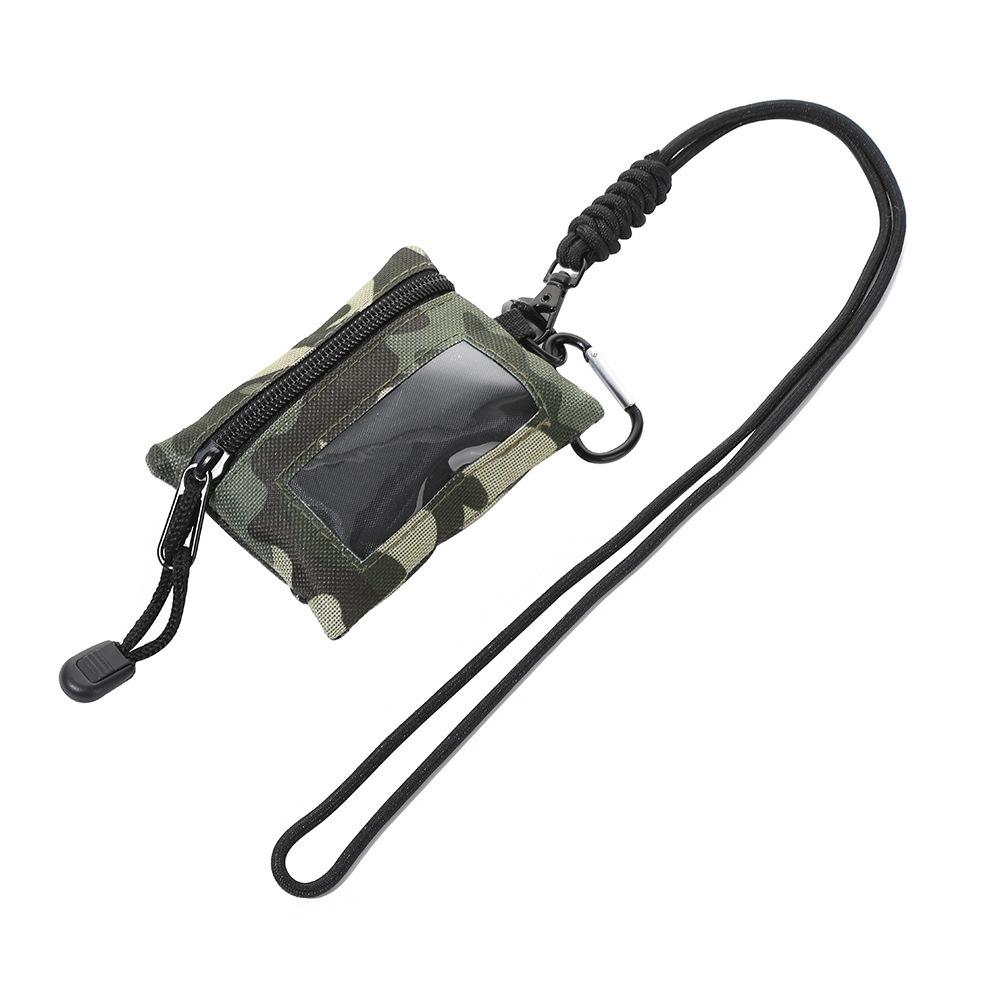 Tactical Coin Purse with Lanyard Mini Wallet Pouch Key Card Carrier Holder Waterproof Oxford Travel Waist Bag for Hiking Hunting камуфляжний
Tactical Coin Purse with Lanyard Mini Wallet Pouch Key Card Carrier Holder Waterproof Oxford Travel Waist Bag for Hiking Hunting камуфляжний
