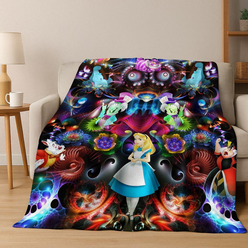 Dream Cheshire Cat Alice in Wonderland Cartoon Flannel Blanket,Cozy Soft Throw Blanket for Home Bedroom Bed Sofa Cover Gift Kid 75x90cm
Dream Cheshire Cat Alice in Wonderland Cartoon Flannel Blanket,Cozy Soft Throw Blanket for Home Bedroom Bed Sofa Cover Gift Kid 75x90cm