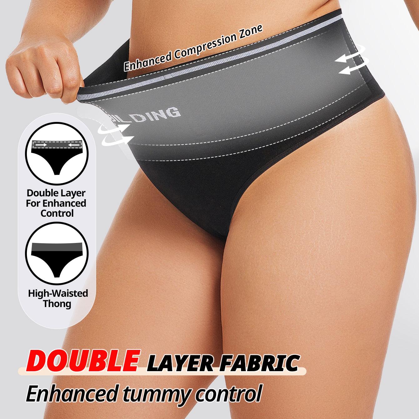 Plus Size Seamless High Waist Thong Women Shapewear Bottom Tummy Control Belly Shaping Panties Body Building Underwear No Rolling Thongs 4XL чорний
Plus Size Seamless High Waist Thong Women Shapewear Bottom Tummy Control Belly Shaping Panties Body Building Underwear No Rolling Thongs 4XL чорний
