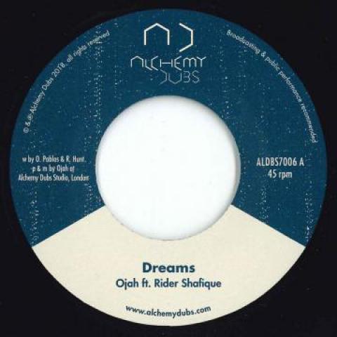 7inch Record OJAH, RIDER SHAFIQUE - Dreams / Dreams Dub ALDBS7006 Alchemy Dubs 2018 UK Reggae, Ska & Dub
7inch Record OJAH, RIDER SHAFIQUE - Dreams / Dreams Dub ALDBS7006 Alchemy Dubs 2018 UK Reggae, Ska & Dub